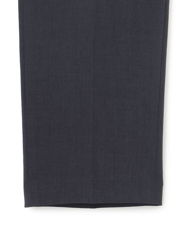 ICB 【接触冷感・防シワ・速乾・洗える】レーヨンライクトロ スティックパンツ ネイビー系