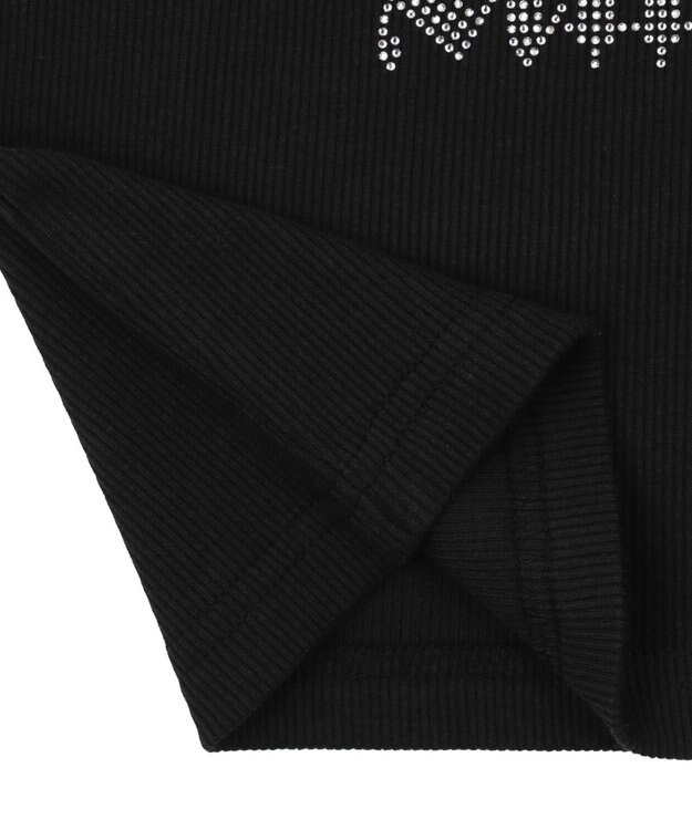 WEGO ラインストーンレースキャミ ブラック