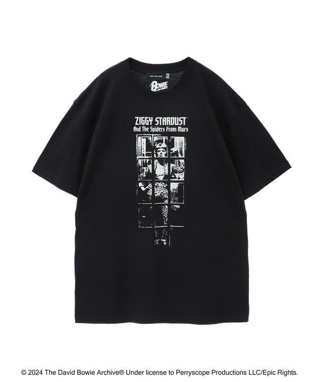 Green Parks ■Ｄａｖｉｄ　Ｂｏｗｉｅ　ＡＬＢＵＭ　ＣＯＶＥＲ　ＴＥＥ Black