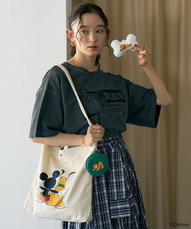 earth music&ecology Ｐｌｕｔｏ／プリントトートバッグ A