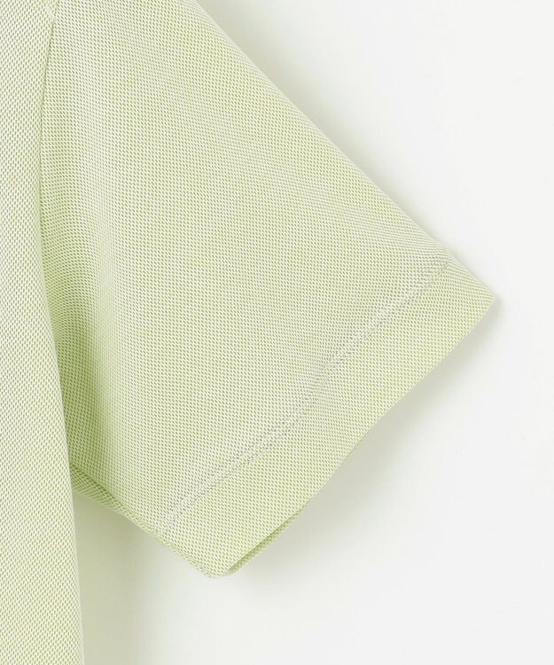 JOSEPH ABBOUD ギフトに！【老舗アロハブランドとコラボレーション】カハラ アロハ ダディ ポロシャツ ライトグリーン×ライム襟