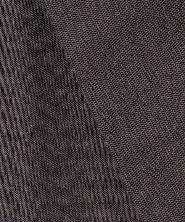 ICB L Peラミーシアータフタ 半袖ジャケット チャコール