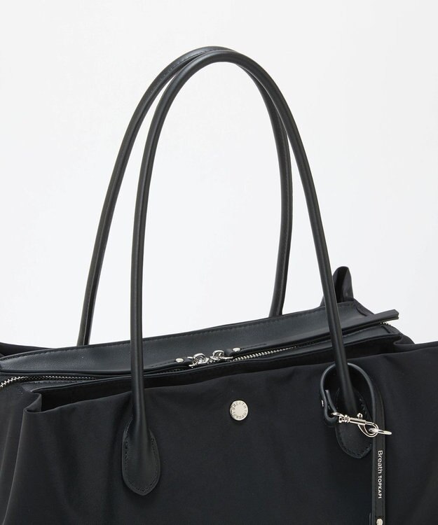 TOPKAPI 【Breath TOPKAPI】ALINE アライン ナイロン ボストン トートバッグ　A4 / 軽量 / 肩掛け / 大容量 / 旅行 / 出張 / 通勤 ブラック