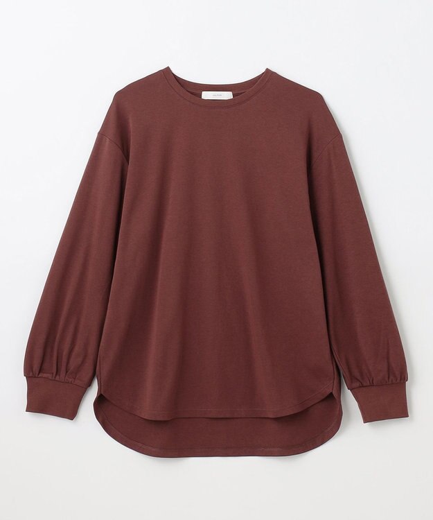 ANY 【UVケア】ビューティベーシックロングＴシャツ ボルドー
