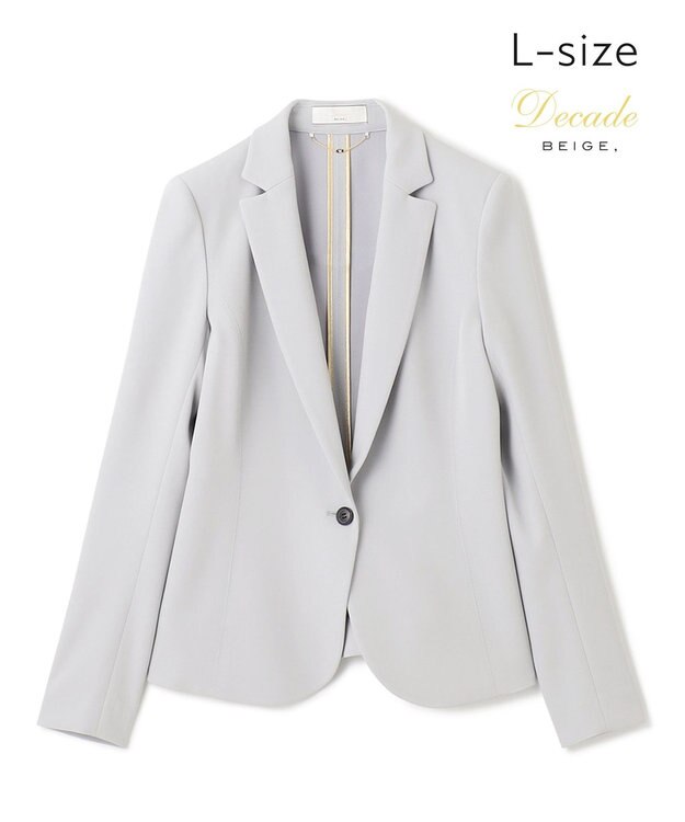 BEIGE， 【L-size】LUIZA / テーラードジャケット Ice Blue