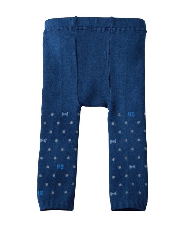 MIKI HOUSE HOT BISCUITS レギンス2枚セット 赤×紺