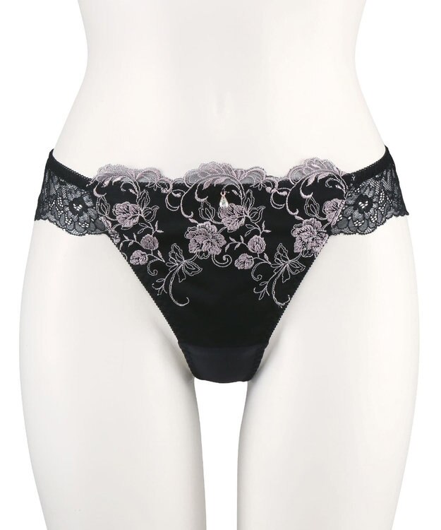 San-ai Resort（三愛水着楽園） エレガントコレクション2404Tショーツ  【northerly】 ブラック