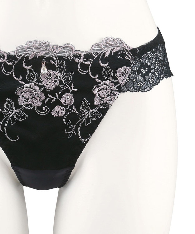 San-ai Resort（三愛水着楽園） エレガントコレクション2404Tショーツ  【northerly】 ブラック