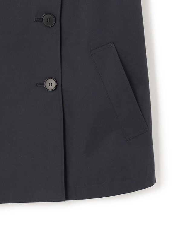 23区 【先行予約】エアータンブラー TCギャバジン ハーフ コート ネイビー系