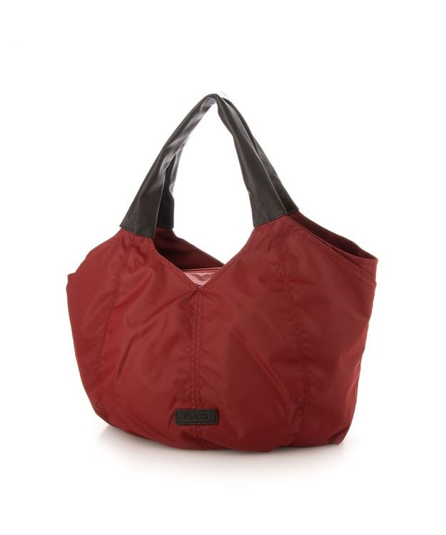 Y'SACCS リサイクルナイロン　ふんわりトート　Mサイズ ワイン