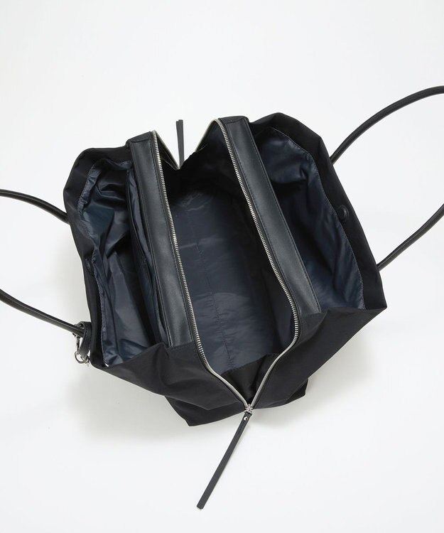 TOPKAPI 【Breath TOPKAPI】ALINE アライン ナイロン ボストン トートバッグ　A4 / 軽量 / 肩掛け / 大容量 / 旅行 / 出張 / 通勤 ブラック