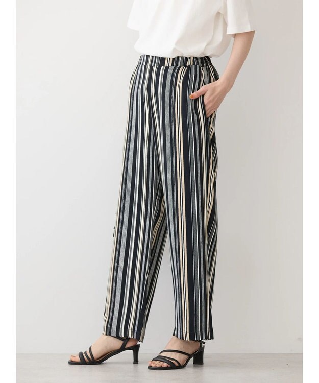 AMERICAN HOLIC アソートプリントリラックスパンツ Ivory