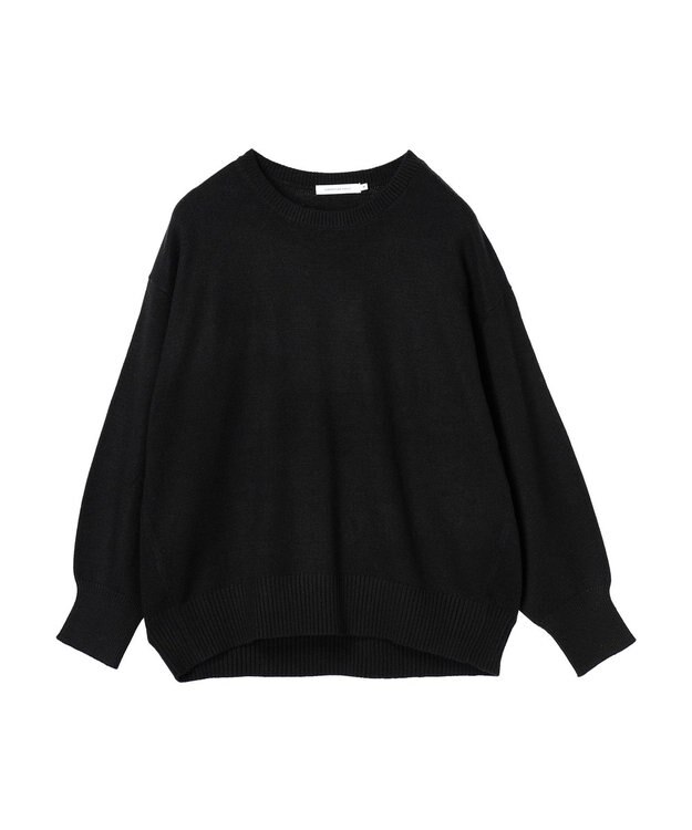 AMERICAN HOLIC バイパチ袖ボリュームニットプルオーバー　 Black