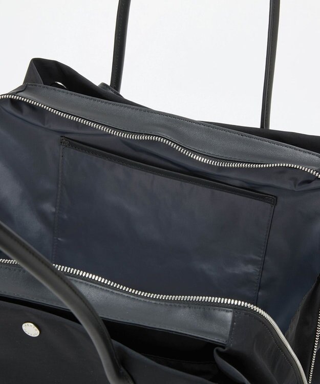 TOPKAPI 【Breath TOPKAPI】ALINE アライン ナイロン ボストン トートバッグ　A4 / 軽量 / 肩掛け / 大容量 / 旅行 / 出張 / 通勤 ブラック