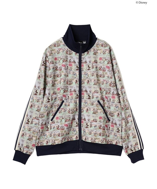 AMERICAN HOLIC Disney/総柄トラックジャケット Navy
