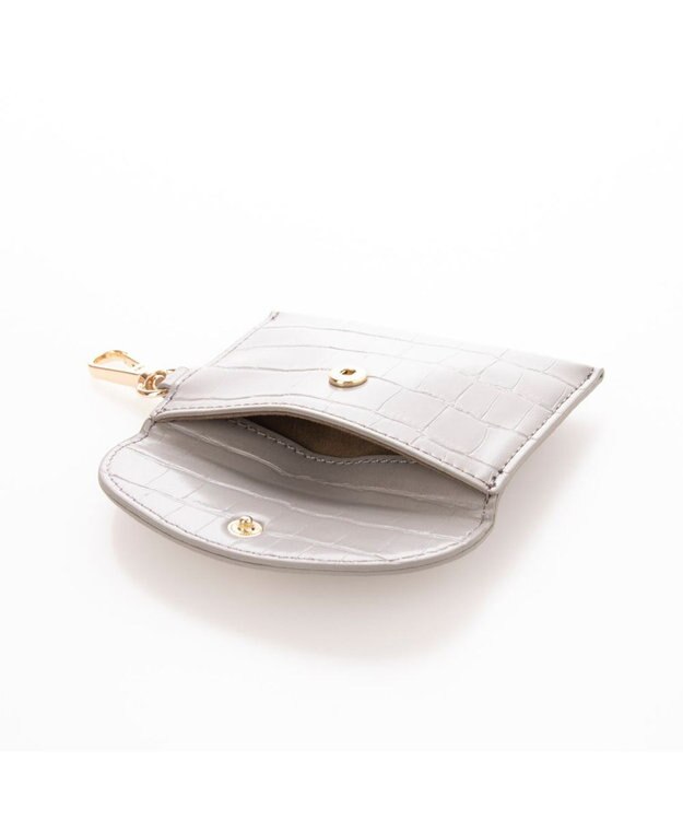 UNBILLION cachecache コンビ素材多機能スマホショルダー グレー