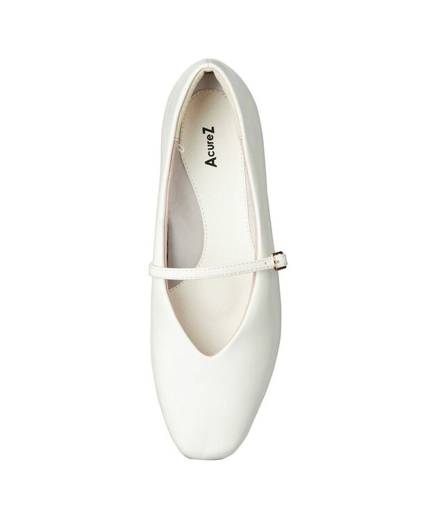 AcureZ メリージェーンパンプス「母趾にやさしい美パンプス」 アイボリー