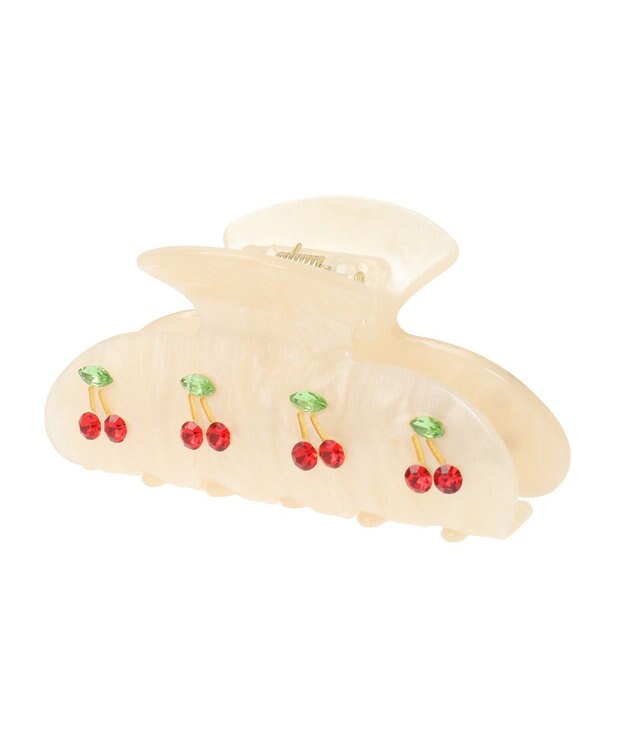 Maison de FLEUR チェリークリップ Ivory