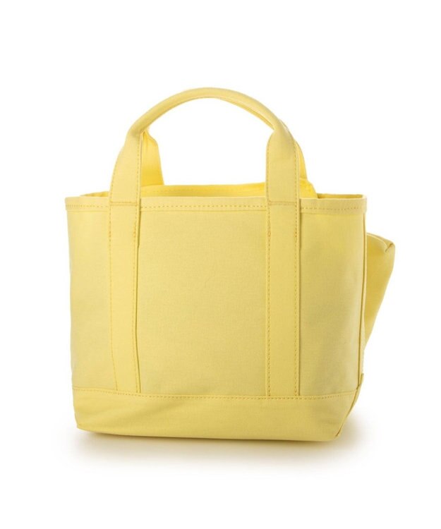 UNBILLION カシュカシュ cachecache / 裏コーディングミニキャンバストートバッグ イエロー