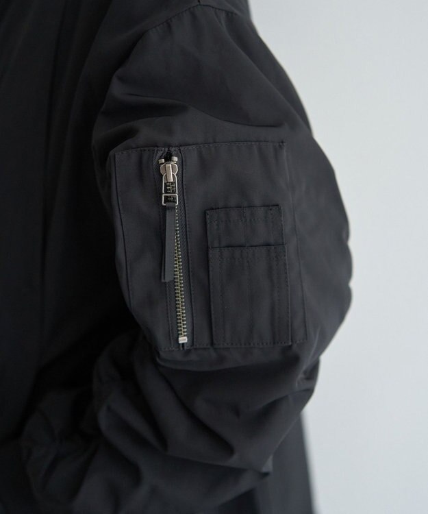 YECCA VECCA パディングフーディーコート Khaki