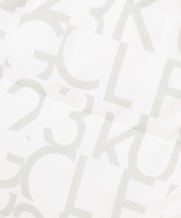 23区GOLF 【WOMEN】中綿ロゴプリントスカート ホワイト系5