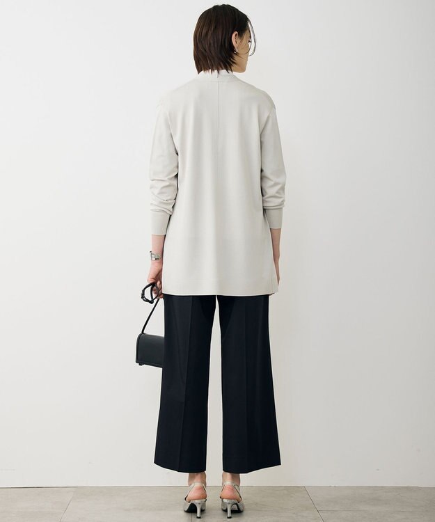 ICB L 【先行予約】 シンセティックハイゲージ ロングカーディガン トープ