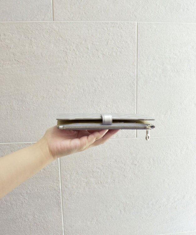 MIYABIYA La quoh with kirakaracho ロングウォレット 月白銀(つきしろぎん)