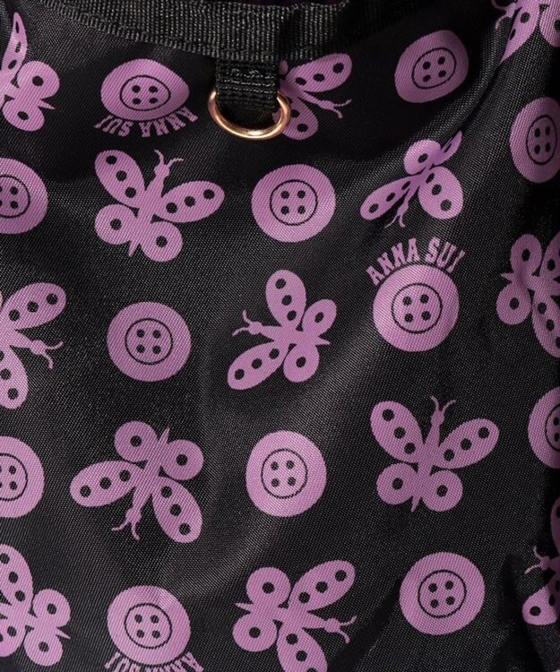 ANNA SUI チアフル エコバッグ ブラック