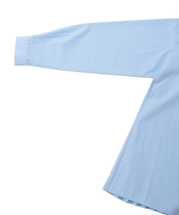 AMERICAN HOLIC 【イージーケア】バックプリーツシャツ Sax