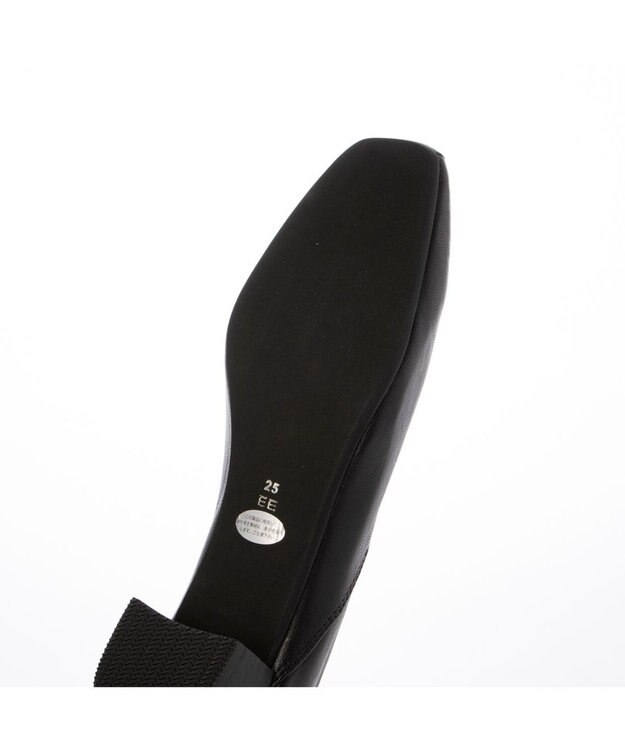 ing <ing>切り替えデザインローヒールパンプス ブラック