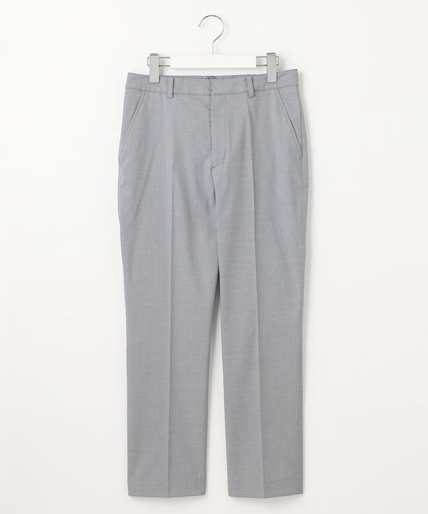 J.PRESS LADIES L 【WEB限定カラーあり・セットアップ対応・洗える・撥水・防汚】コットンFITTYシャーク テーパード パンツ ライトグレー系