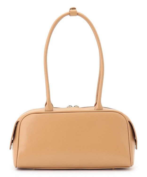 23区 【先行予約】フラップポケット ボストンバッグ キャメル系