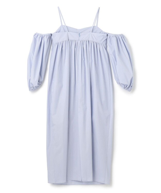 BEIGE， PROTAGONISTA / パフワンピース Sax