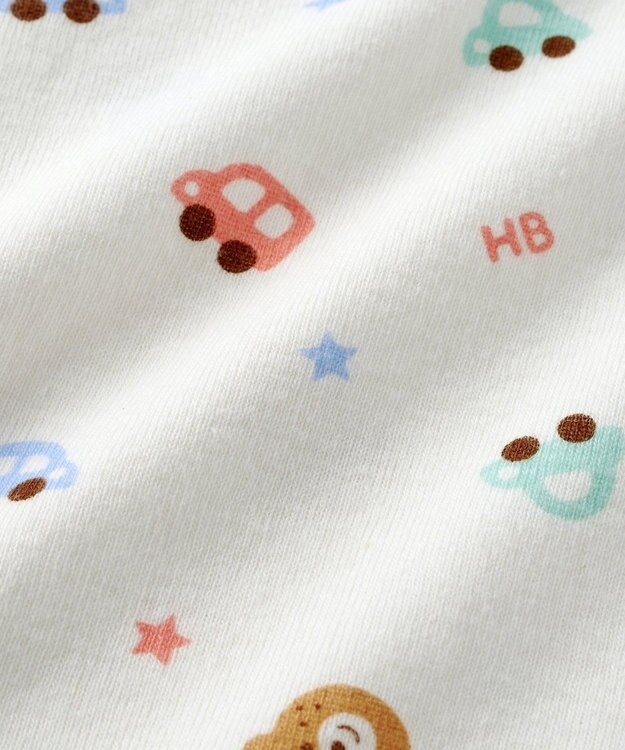 MIKI HOUSE HOT BISCUITS 【70-80cm】 半袖ボディシャツ(かぶり仕様) グリーン