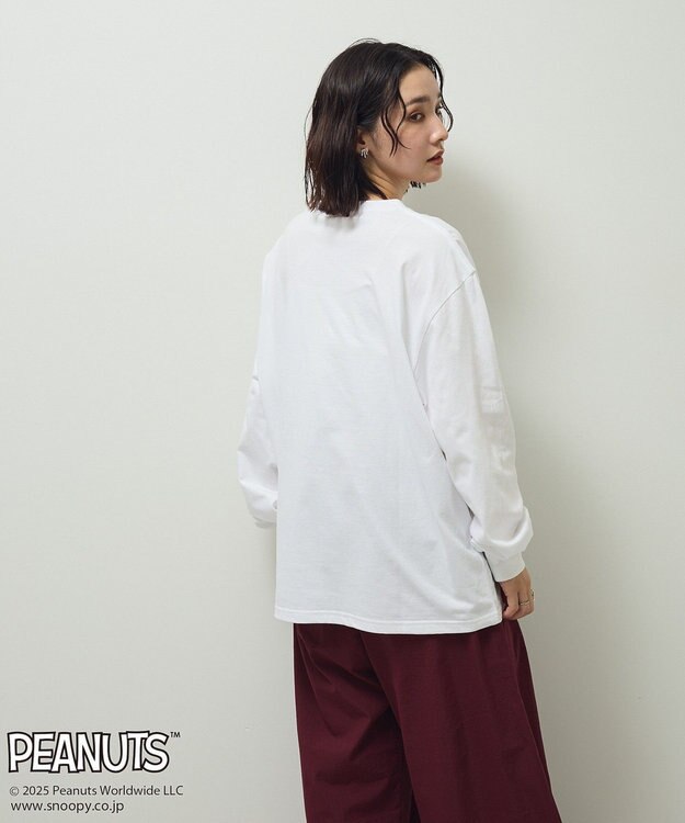 Green Parks ■PEANUTS ギャングロンTEE Off White