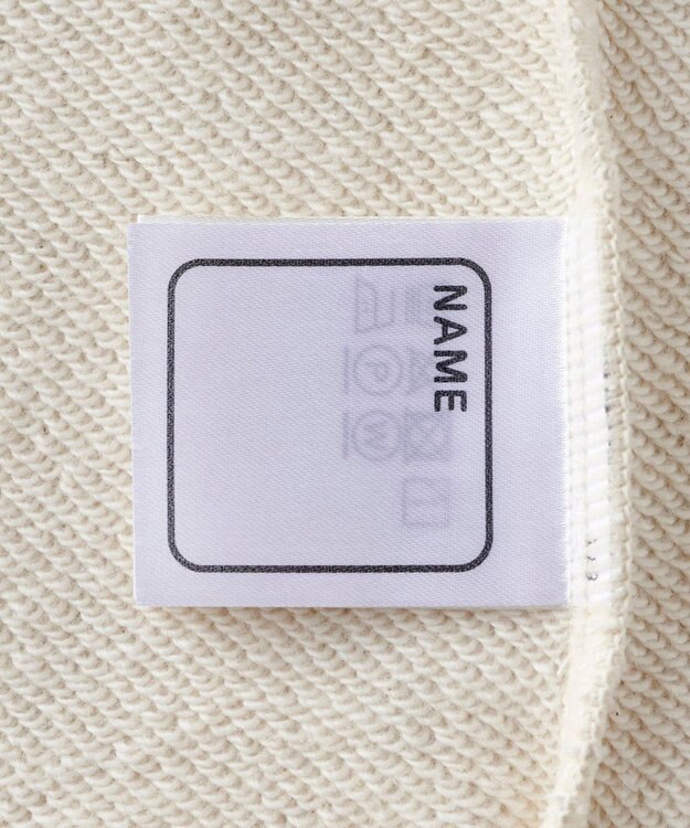 MIKI HOUSE HOT BISCUITS 【70-120cm】【Everyday Series】ワンポイント くすみカラー裏毛パイルトレーナー グレー