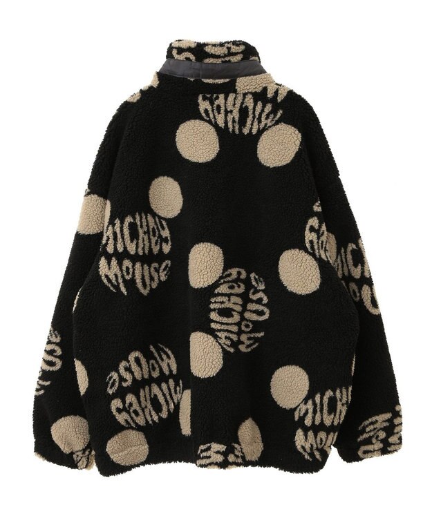 AMERICAN HOLIC ソウガラプリントボアブルゾン／Ｄｉｓｎｅｙ Black