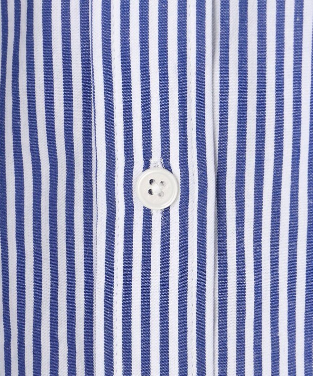 ANY 【POLO BCS別注】プレッピークロップドシャツ ブルーストライプ