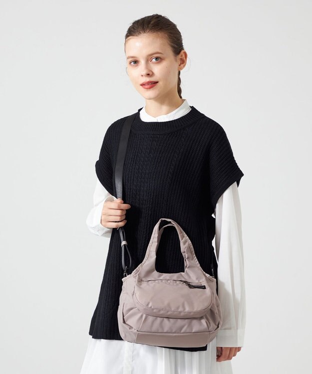 Y'SACCS 【Y’SACCS vous et】立体ポケットクリテ2WAYトート　mini ライトグレー