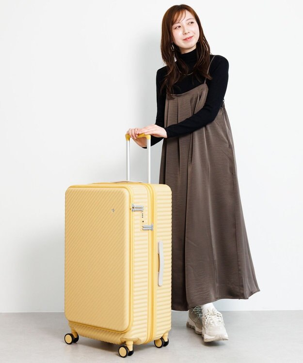ACE BAGS & LUGGAGE HaNT ココント スーツケース 88/102L エキスパンド 05517 ハント キャンドル・イエロー