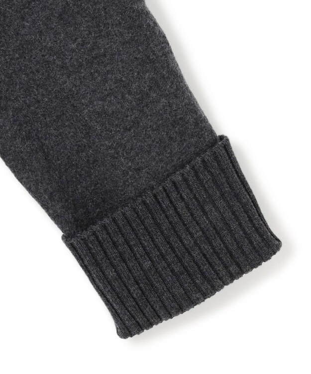 23区 S 【新色追加】ボイルドウールコンビニット チュニック グレー系