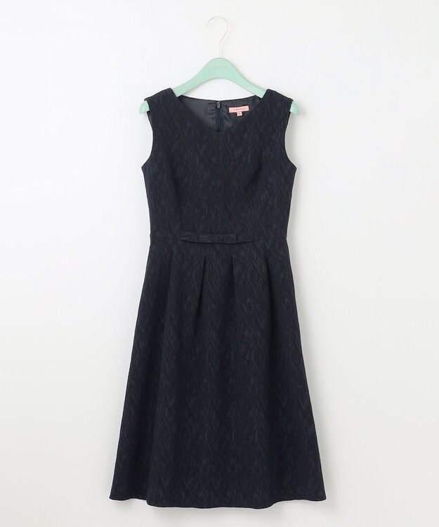 TOCCA 【洗える！】PONPON MUM ドレス ネイビー系