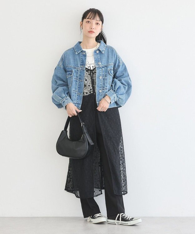 earth music&ecology デニムジャケット Medium Indigo