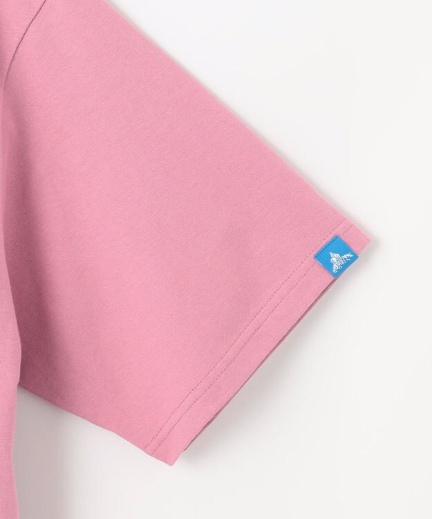 SHARE PARK LADIES 【EC限定カラーあり・UVカット・吸水速乾】カラフルロゴバックプリントＴシャツ ピンク系