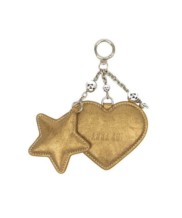 ANNA SUI ルミナス 2WAYハンドバッグ（小） ゴールド