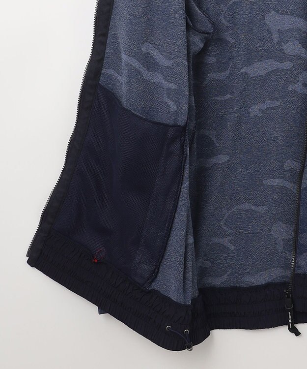 JOSEPH ABBOUD MOUNTAIN 【UNISEX】ドライタッチ クールスキンカモパーカー ブルー系7