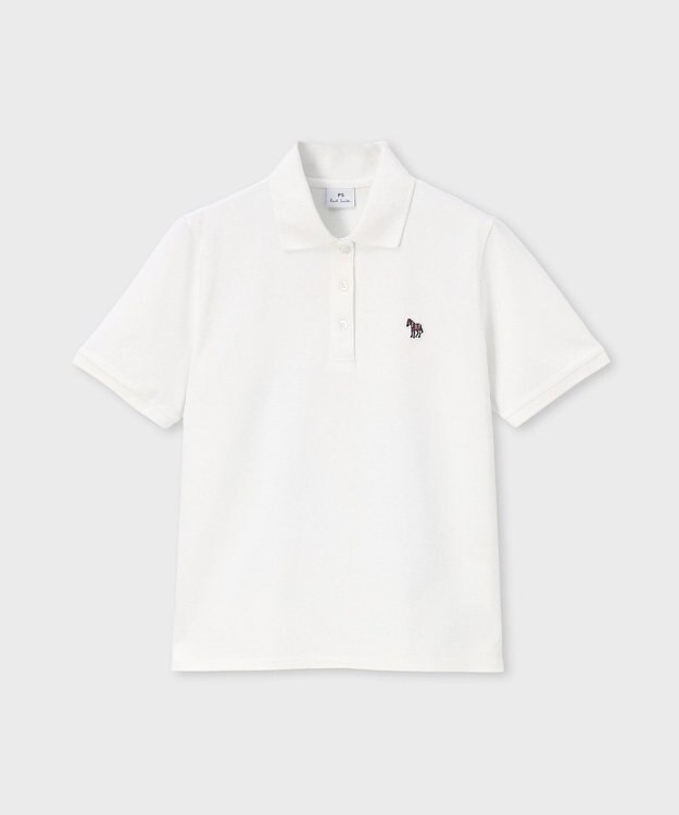 Paul Smith ゼブラ ワンポイント ポロシャツ オフホワイト