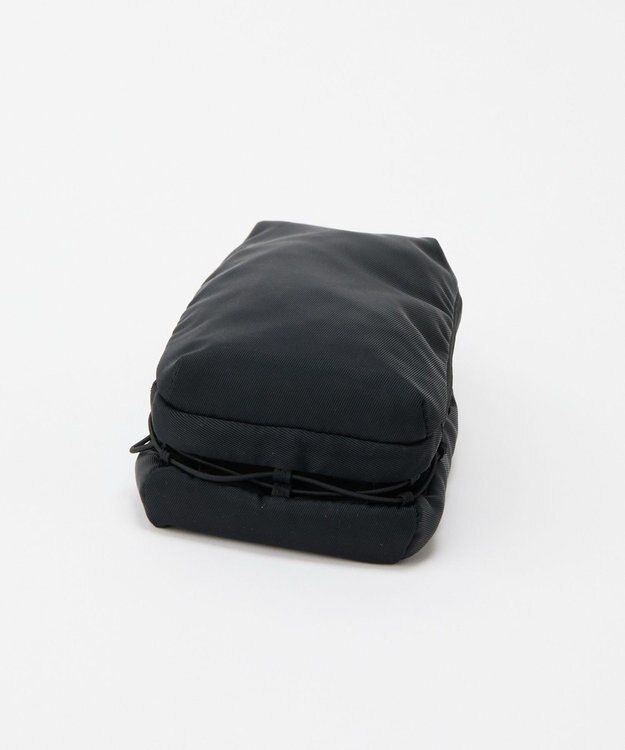 russet ≪500mlペットボトルが入る≫ナイロン多機能ミニショルダーバッグ(CE-1613) Black