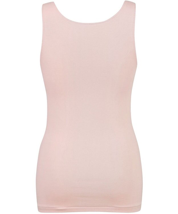 Wing あったかインナー オーガニックコットン混 やわらかくやさしい肌ざわり 【綿の贅沢オーガニック】 綿混 保温性 ノースリーブ 秋 冬 EL4131 ウイング／ワコール ラズベリー