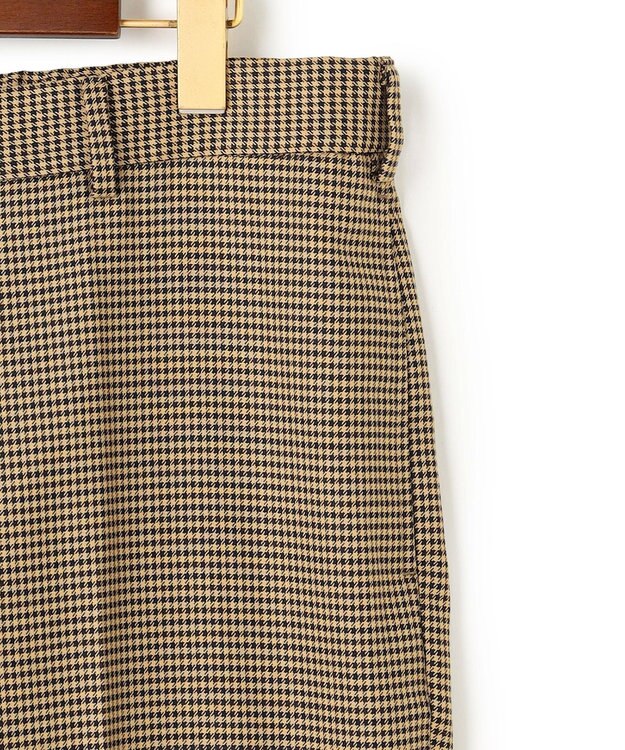 J.PRESS MEN 【J.PRESS ORIGINALS】Wool Polyester Gun Club Check Spindle New Piped Stem Slacks ベージュ系4